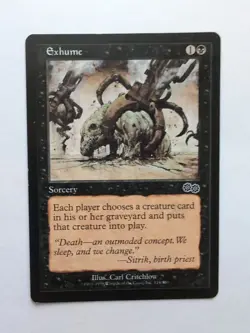 MTG Exhume (USG) Urza's Saga Regular Common 134/350 - Image 1