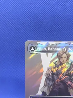 Magic the Gathering Final Fantasy Dion Bahamut Dominant Borderless Surge Foil NM - Image 3