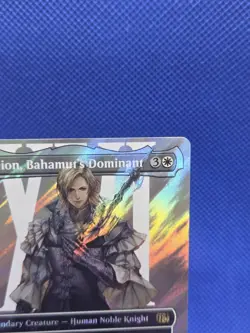 Magic the Gathering Final Fantasy Dion Bahamut Dominant Borderless Surge Foil NM - Image 4