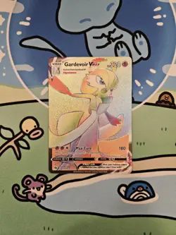 Pokemon TCG: Gardevoir VMAX Rainbow Secret Rare (076/073) Champion's Path NM - Image 1