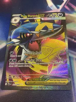 Pokemon TCG Mega Sharpedo ex 113/094 Full Art Ultra Rare Phantasmal Flames NM/M - Image 2