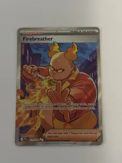 Firebreather #119/094 - Phantasmal Flames Full Art Trainer Pokemon TCG - NM - Image 1