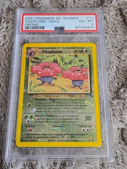 PSA 6 EX-MT Pokemon 2001 Southern Islands Promo VILEPLUME Holo #17 - Image 1