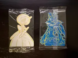 Pokemon TCG Stamped ‘Alakazam 009 & Riolu 010 Promos’ Mega Evolution - SEALED - Image 2