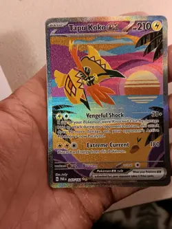 Pokemon TCG Tapu Koko EX 247/182 and reshiram white flare 166/86 - Image 1