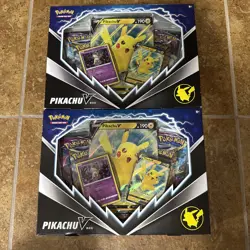 Pokemon TCG: Pikachu V Box, Set Of 2 820650851179 - Image 1