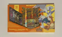 Reshiram & Charizard GX Premium Collection Box Brand New Factory Sealed Pokemon - Image 1