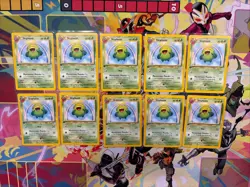 10X Lot Pokemon - 1st Edition Neo Revelation Skiploom 52/64 NM - Image 1