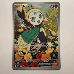 Pokemon TCG Mega Battle Deck Meloetta #026 Illustration Rare Black Star Promo NM - Image 1
