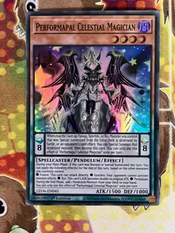Yugioh Performapal Celestial Magician LED6-EN045 Single - Image 1