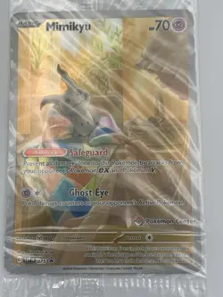 Mimikyu 075 Pokemon Center Exclusive Sv: Scarlet & Violet Promo Card SEALED NM - Image 2