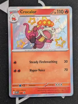 Crocalor - SVP080 - Pokemon Scarlet & Violet Promo Ultra Rare Holo Card NM - Image 1