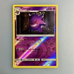 GENGAR #38/111 POKEMON CRIMSON INVASION CARD REVERSE HOLOFOIL RARE - NM/MINT - Image 1