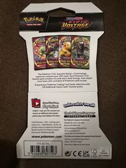 Pokemon Sword & Shield Vivid Voltage Booster Pack Cards 820650807497 - Image 2