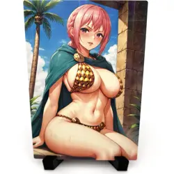 One Piece Rebecca Sexy Hot Anime Waifu Girl Doujin Lewd Goddess Story Art Card - Image 1
