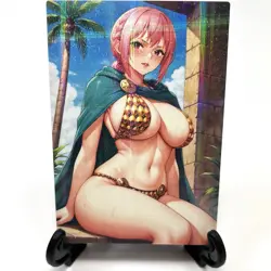 One Piece Rebecca Sexy Hot Anime Waifu Girl Doujin Lewd Goddess Story Art Card - Image 2