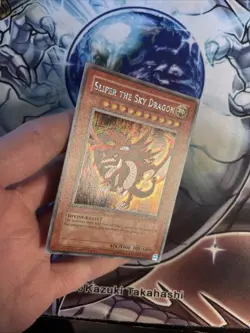 (46) Yu-Gi-Oh Card Slifer the Sky Dragon GBI-001 Secret Rare LP/VLP - Image 5