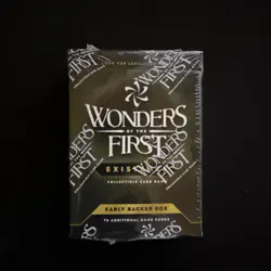 Wonders of the First CCG Kickstarter Early Backer Box 70 Cards SEALED - Image 1