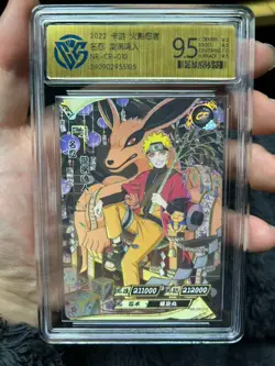 Uzumaki Naruto - KaYou Naruto CCG Trading Card NR-CR-010 CangKa 9.5 Gem Mint - Image 1
