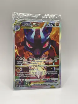 Pokemon Lucario VSTAR SWSH291 SWSH: Sword & Shield Promo Card Holo Sealed - Image 1