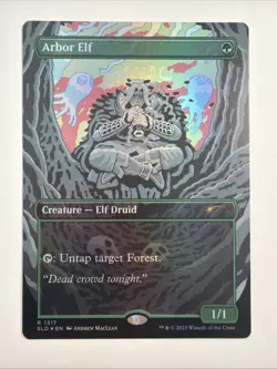 Arbor Elf (Rainbow Foil) Secret Lair Drop Foil - Image 1