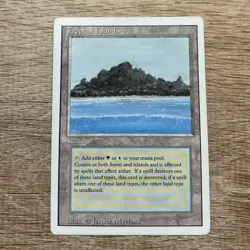 MTG Revised Tropical Island Dual Land Ungraded Magic The Gathering - Image 1
