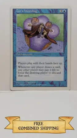 Zur's Weirding MTG Core Set 5th Edition Regular - Image 1