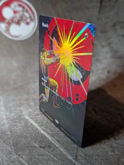 MTG, Shock (#027), Marvel Universe: Spiderman, Foil, NM Full Art Mythic - Image 5