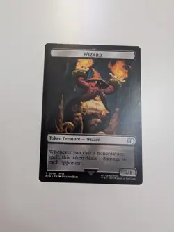 MTG - Wizard 0014/Bird 0016 Token - Final Fantasy NM/M Condition - Image 1