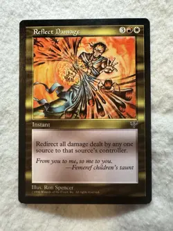 MTG - Reflect Damage - Mirage - LP - Free Shipping! - Image 1