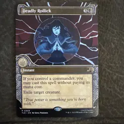MTG NM DEADLY ROLLICK 0309 TLE Showcase Avatar Commander NM - ON HAND - Image 1
