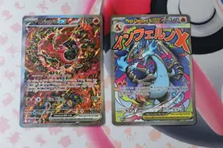Mega Charizard X EX 023 & Oricorio EX 024 Promo NM Pokemon Mega Charizard X UPC - Image 1