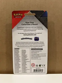 Pokemon Cosmic Eclipse & Chilling Reign 2 Pack Blister w/ Pin - NEW - Image 2