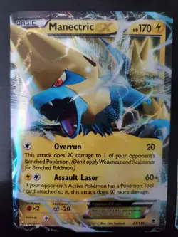 Manectric EX 23/119 M Manectric EX 120/119 Secret Rare Pokemon Phantom Forces NM - Image 2