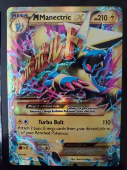 Manectric EX 23/119 M Manectric EX 120/119 Secret Rare Pokemon Phantom Forces NM - Image 3
