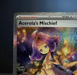Acerola's Mischief Special Illustration Rare 183/132 Mega Evolution Pokemon - Image 3