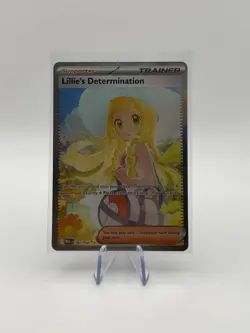 Lillie’s Determination Special Illustration Rare 184/132 Pokemon Mega Evolution - Image 1