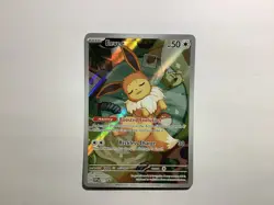 Pokemon TCG Eevee 173 Holo Promo Prismatic Evolutions Perfect Condition - Image 1