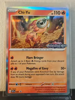 Pokemon TCG Black Star Promo Chi-Yu Paradox Rift Prerelease SVP 057 - NM/M - Image 1