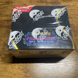 Pokemon TCG Mega Evolution Phantasmal Flames BOOSTER BOX Factory SEALED 🔥 - Image 1