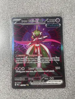 Pokemon TCG Prismatic Evolutions Palafin EX SIR- #151/131 And Iron Valiant Ex - Image 4