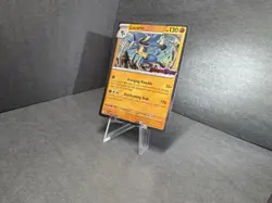 Pokemon TCG Lucario 114/198 Scarlet & Violet Stamped Promo Cosmos Holo NM - Image 4