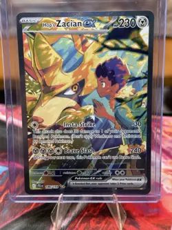 Pokemon TCG Sv: JTG - Hop’s Zacian Ex 186/159 SIR - English - Image 1