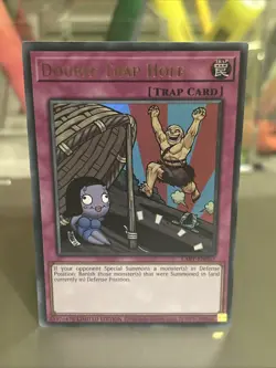 Double Trap Hole LART-EN067 The Lost Art Promotion Limited Edition Yugioh Card M - Image 1