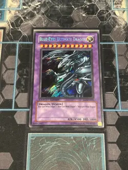 Yugioh TCG Blue-Eyes Ultimate Dragon JMP-EN005 Secret Rare Limited Edition MP - Image 1