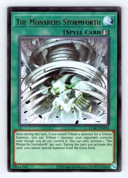 Yugioh The Monarchs Stormforth LCKC-EN093 Unlimited Ultra Rare Holo - NM ?? - Image 1