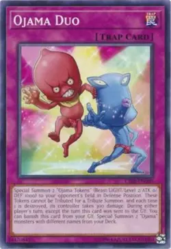 Yugioh! LP Ojama Duo - CIBR-EN080 - Common - Unlimited Edition Lightly Played, E - Image 1