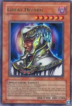 Yugioh! Great Dezard - PGD-020 - Ultra Rare - 1st Edition Near Mint, English - Image 1