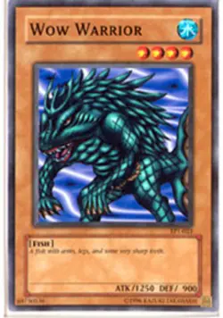 Yugioh! Wow Warrior - TP1-021 - Common - Unlimited Edition Near Mint, English - Image 1