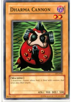Yugioh! LP Dharma Cannon - TP2-018 - Common - Unlimited Edition Lightly Played, - Image 1